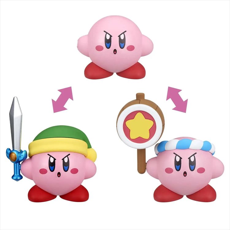 Kirby - Kirby Copy Ability Figure Sword and Hammer  Kirby - Kirby Copy Ability Figure Sword and Hammer