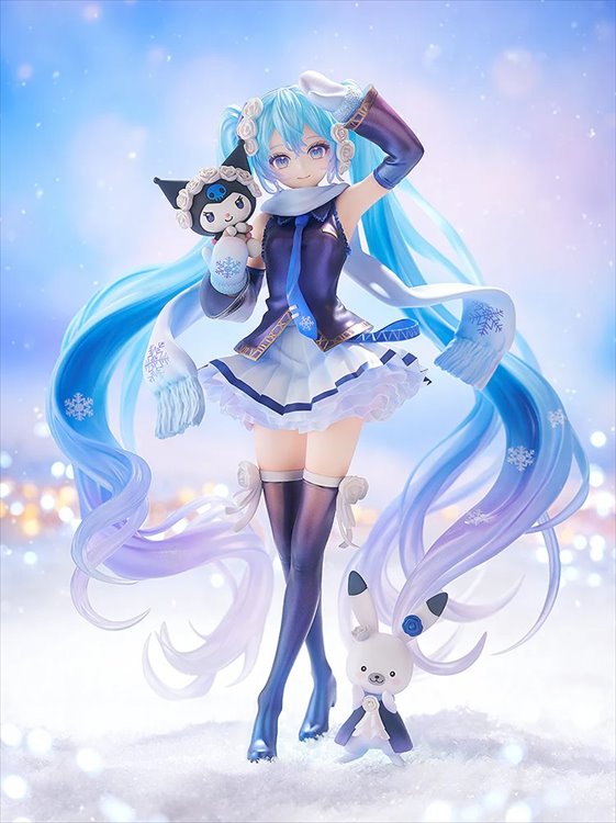 Hatsune Miku - 1/7 Snow Miku x Kuromi Scale Figure