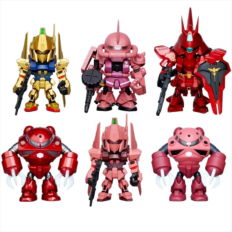 Mobile Suit Gundam - QMSV Bandai Namco Blind Box - QMSV mini Gold Team SINGLE BLIND BOX
