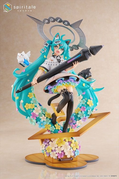 Vocaloid - 1/7 Hatsune Miku � Naoki Saito My Figure Making The Painter Ver. Spiritale