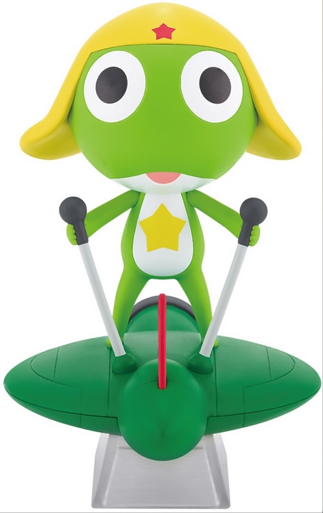 Sgt Frog - Keroro on small Hovercraft