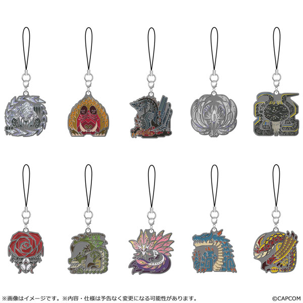 Monster Hunter Wilds - Monster Icon Metal Keychain Vol.2 Monster Hunter Wilds - Monster Icon Metal Keychain Vol.2