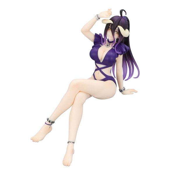 Overlord - Albedo Dark Purple Swimsuit Noodle Stopper Figure