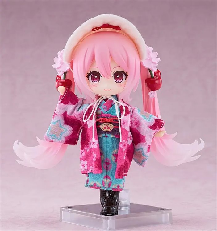 Vocaloid - Sakura Miku Hirohako 2025 Ver. Hakodate Nendoroid Doll