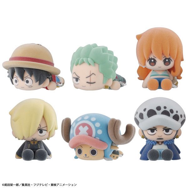 One Piece - Nuippo Mini Flocked Figure SINGLE BLIND BOX