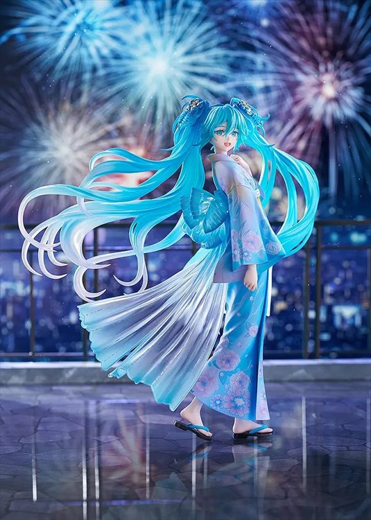 Vocaloid - 1/7 Hatsune Miku Music and Fire Works Ver.