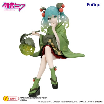 Vocaloid - Hatsune Miku Flower Fairy Winter Cherry Green Ver. Noodle Stopper Figure