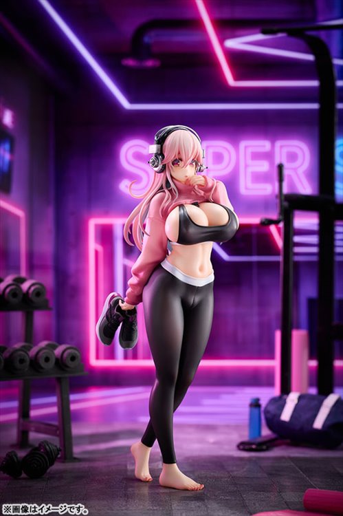 Super Sonico - Exercise Ver 1/6 Scale Figure Super Sonico - Exercise Ver 1/6 Scale Figure