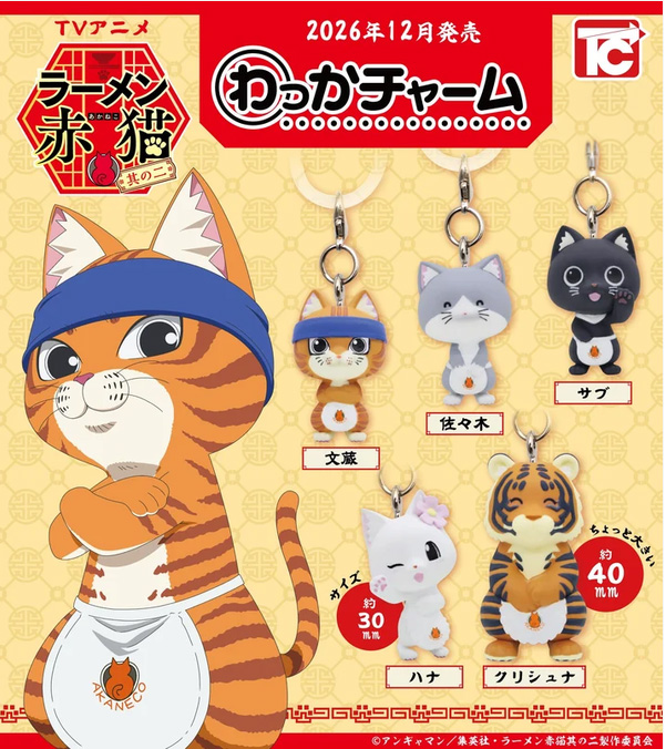 Ramen Akaneko - Ring Charm SINGLE BLIND BOX CAPSULE