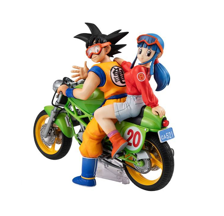 Dragon Ball Z - Son Goku and Chi Chi Desktop Real McCoy 05 Figure