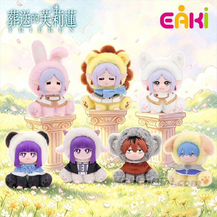 Frieren - Animal Party Sit in a Row Plush SINGLE BLIND BOX