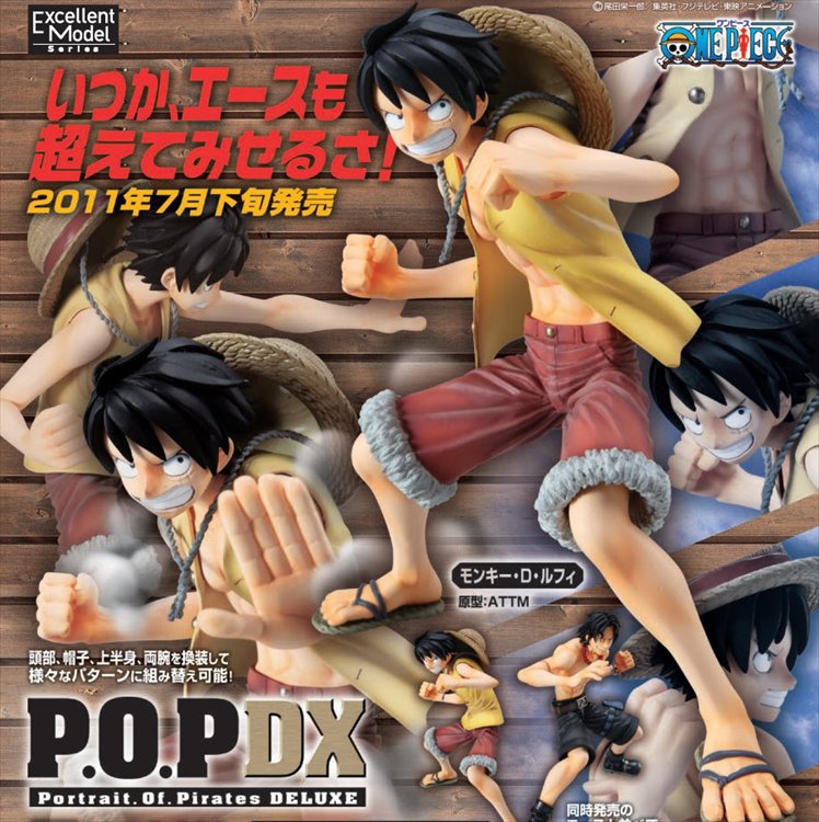 One Piece - 1/8 Luffy POP Portrait of Priates NEO-DX PVC Figure Re-release