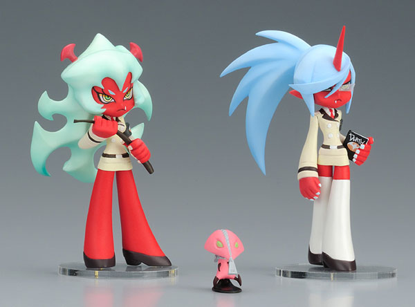 Panty and Stocking with Garterbelt - Scanty and Knee sockss with Fastener PVC Figures