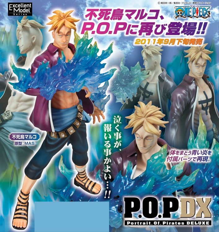 One Piece - 1/8 Marco the Phoenix POP PVC Figure Re Release
