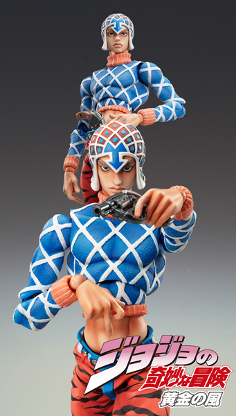 JoJos Bizarre Adventure - Guido Mista & Sex Pistols Vol 5 34 Super Action Statue Action Figure
