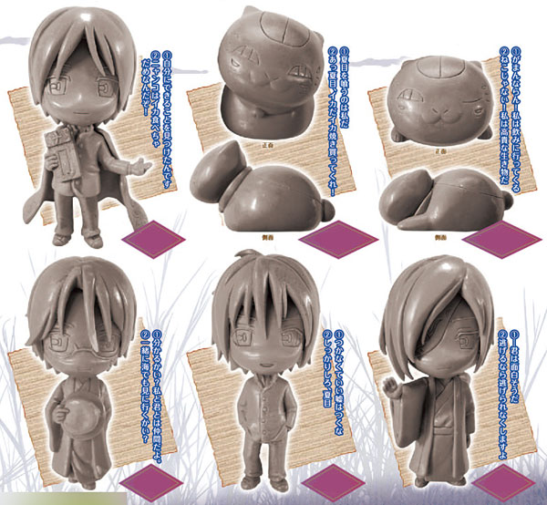 Natsume Yujinchou - Supicotto Trading Voiced Mascot Figure Box