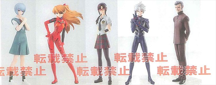 Evangelion - New Movie Portraits Q Set of 6