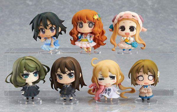 Idol Master Cinderella Girls - Minicchu Trading Figures Vol 1 Set of 7