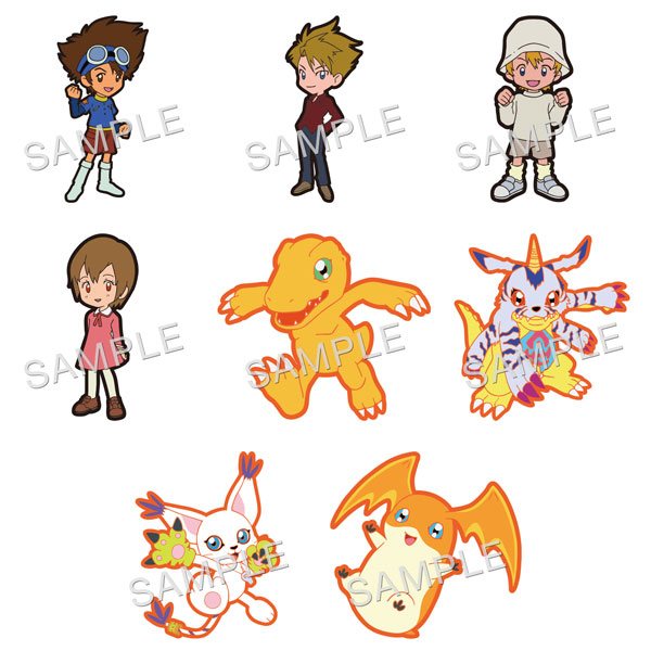 Digimon Adventures - Trading Strap Box Set of 10 Digimon Adventures - Trading Strap Box Set of 10