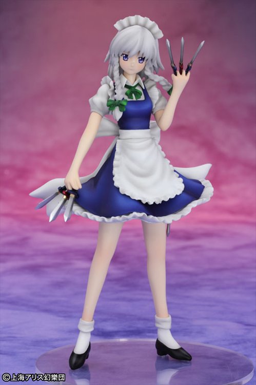 Touhou Project Mini Series - 1/10 Sakuya Izayoi Maid of the Scarlet Devil Mansion PVC Figure Touhou Project Mini Series - 1/10 Sakuya Izayoi Maid of the Scarlet Devil Mansion PVC Figure