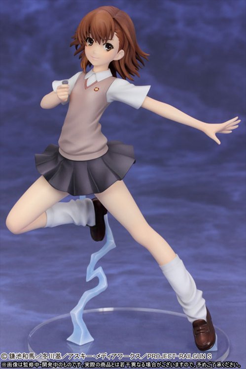 To Aru Kagaku no Railgun S - Mikoto Misaka Griffon Enterprises PVC Figure To Aru Kagaku no Railgun S - Mikoto Misaka Griffon Enterprises PVC Figure