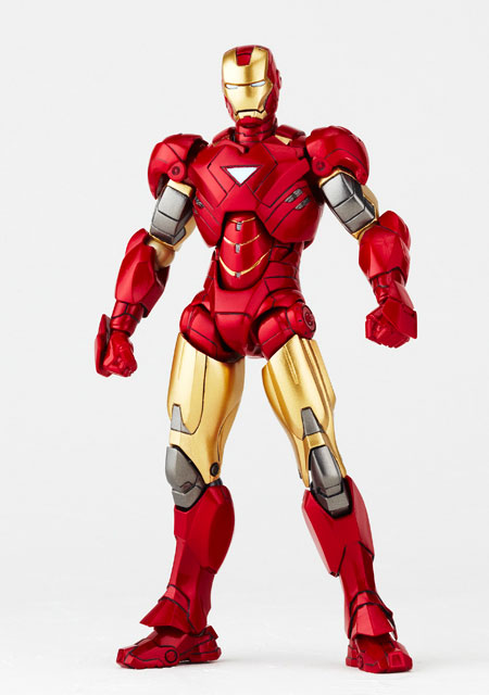 Marvel Comics - Iron Man Mark. VI Revoltech No. 024 Figure Re-Release