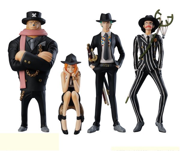 One Piece - Chou Styling Suit & Dress Part 2 Set of 4