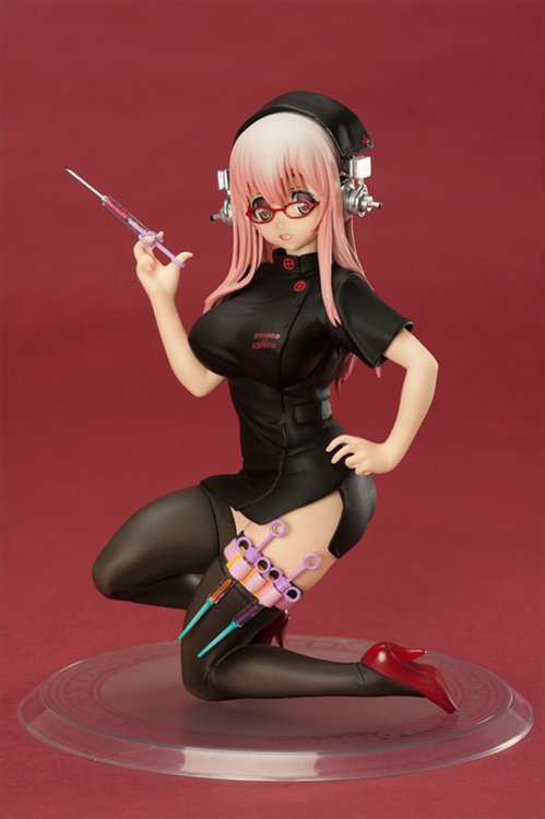 Nitro Plus - 1/7 Super Sonico Koakuma Nurse Ver. Figure Nitro Plus - 1/7 Super Sonico Koakuma Nurse Ver. Figure