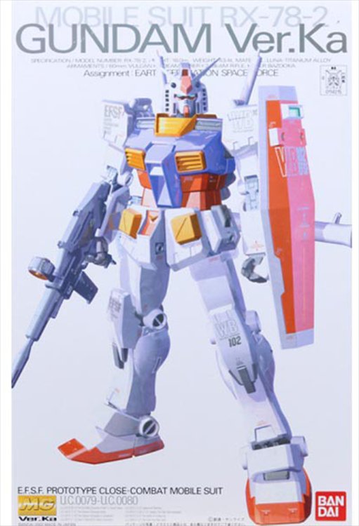 Gundam - 1/100 MG RX-78-2 Ver Ka Model Kit