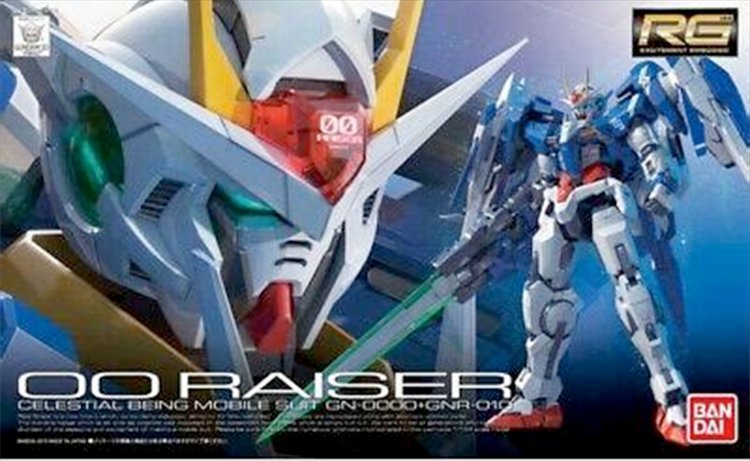 Gundam 00 - 1/144 RG 00 Raiser Gundam Model Kit