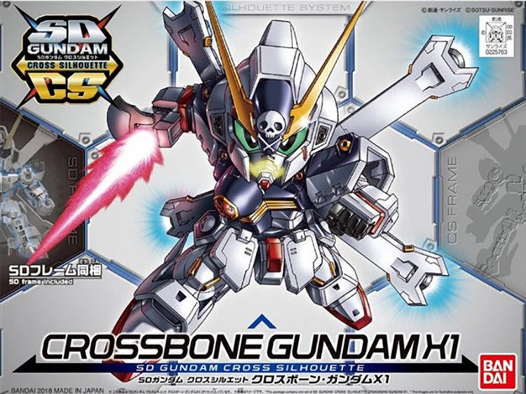 Gundam - SD Crossbone Gundam X1 Model Kit