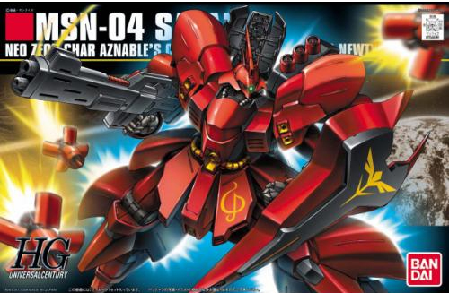 Gundam - 1/144 HG MSN-04 Sazabi Model Kit