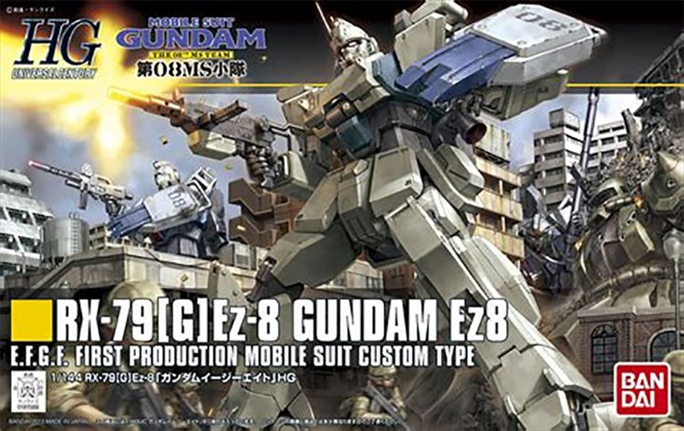 Gundam - 1/144 HGUC RX-79 Ez-8 Gundam Model Kit