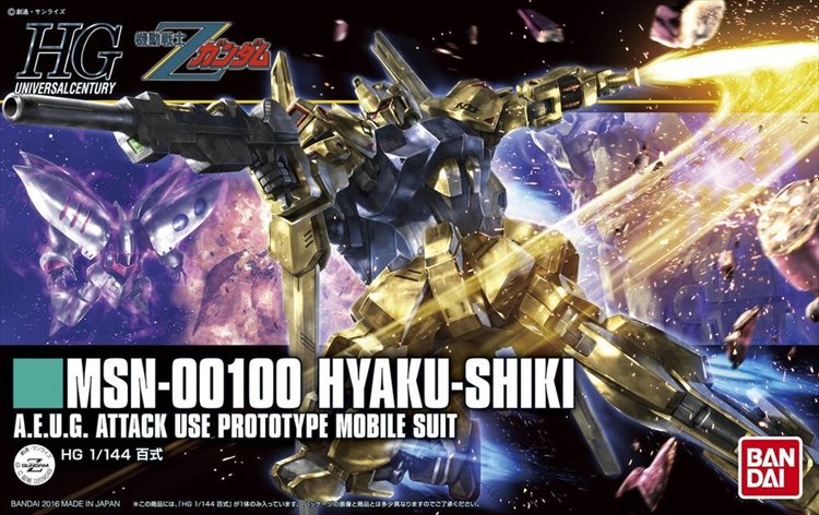 Gundam - 1/144 HGUC MSN-00100 Hyaku-Shiki Model Kit