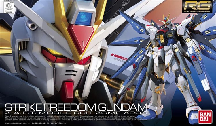 Gundam - 1/144 RG Strike Freedom Gundam Model Kit