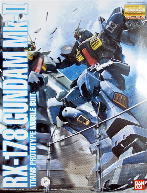 Gundam - 1/100 MG RX-178 Gundam Mk-II Titans Model Kit