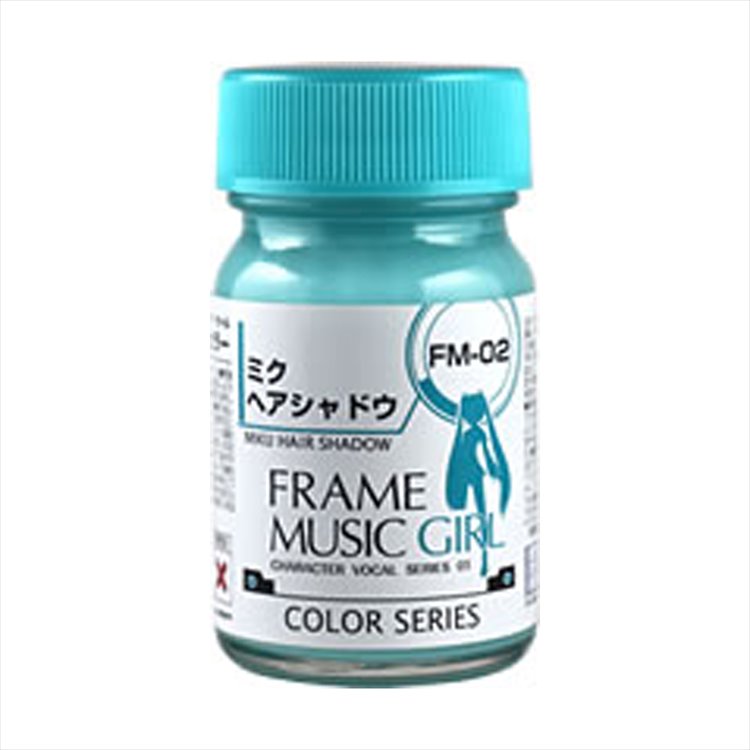 Gaianote - Frame Music Girl FM-02 Miku Hair Shadow Paint