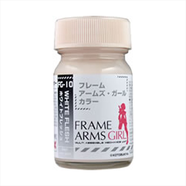 Gaianotes - Frame Arms Girl FG-10 White Fresh Paint