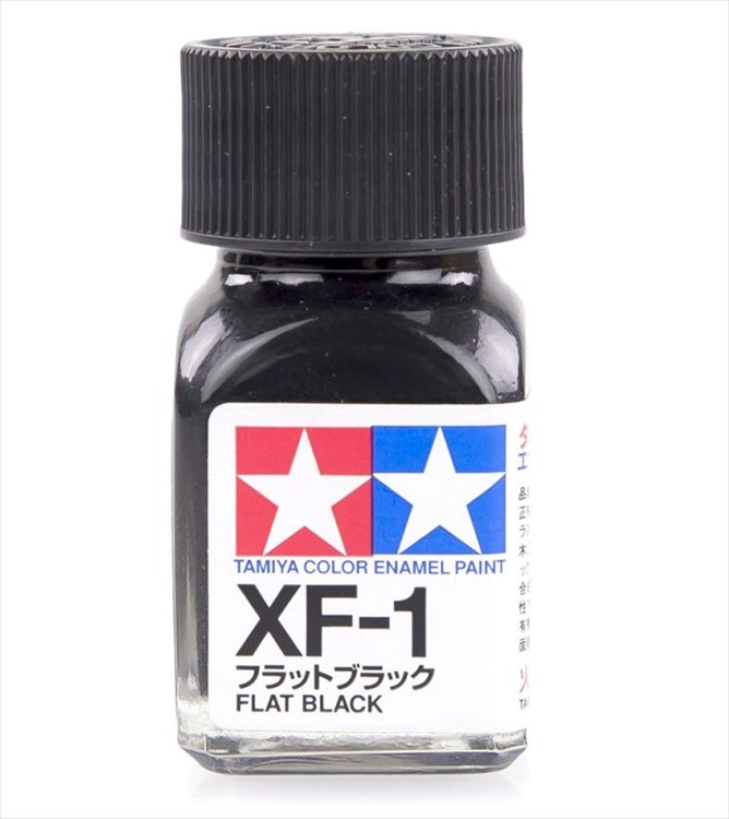 Tamiya Enamel - XF-1 Flat Black