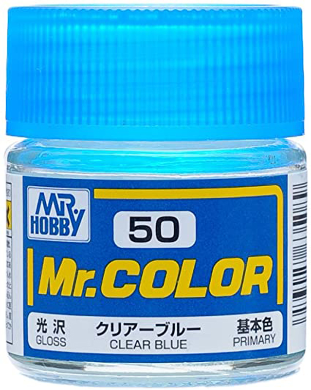 Mr Color - C50 Gloss Clear Blue 10ml