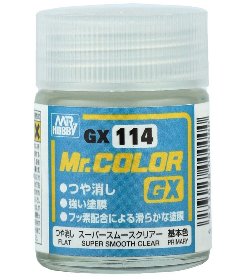 Mr Color - GX114 Super Smooth Clear Flat