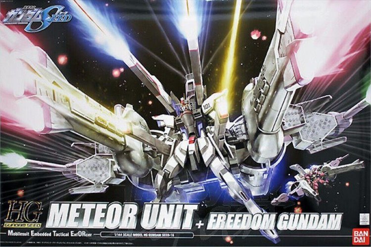Gundam Seed - 1/144 Meteor Unit Freedom Gundam Model Kit