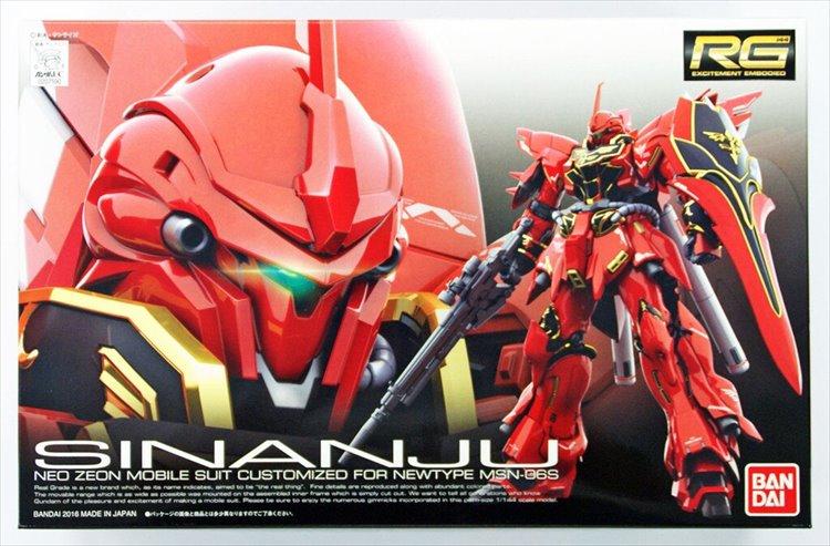 Gundam - 1/144 RG Sinanju