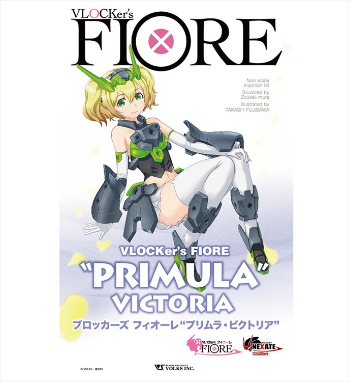 VLOCKer FIORE - Primula Victoria Model Kit