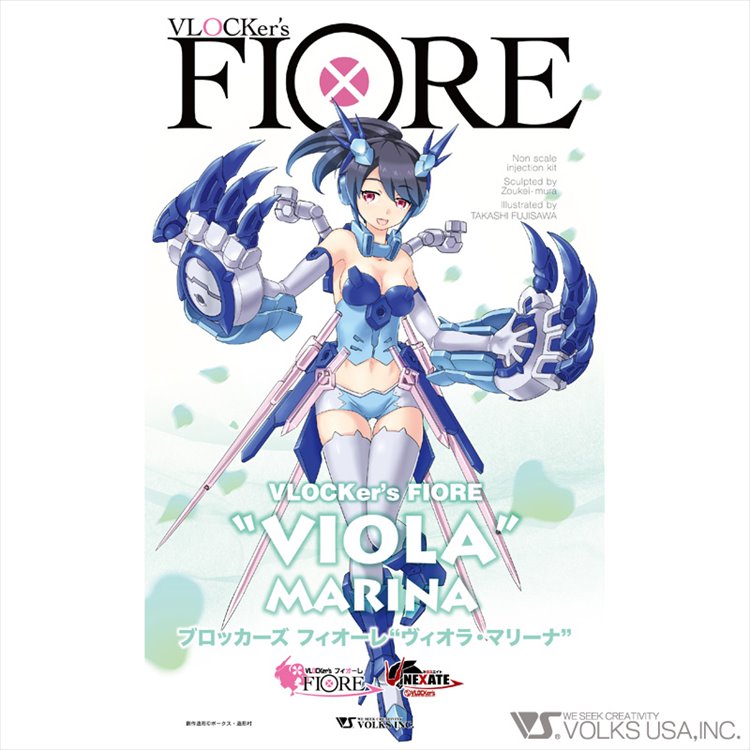 VLOCKer FIORE - Viola Marina Model Kit