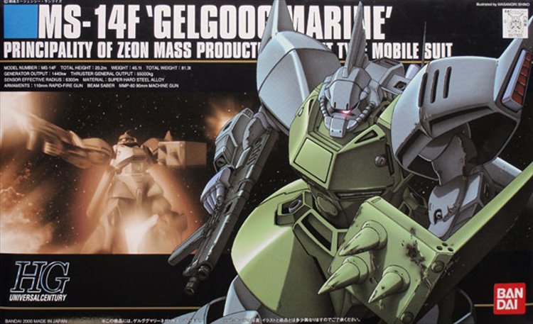 Gundam 0083 - 1/144 HGUC Gelgoog Marine