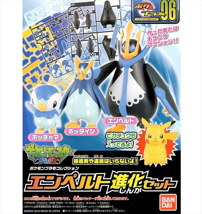 Pokemon - Empoleon Evolution Set Model Kit