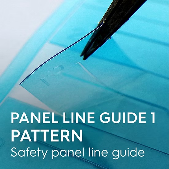 Gunprimer - Panel Line Guide 1 Pattern 01 0.3 mm