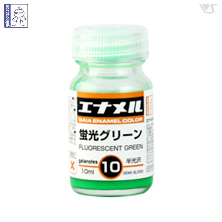 Gaianotes - GE010 Fluorescent Green Enamel Paint