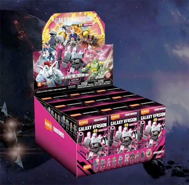 Transformers - Galaxy Version 09 Darkest Hour SINGLE BLIND BOX